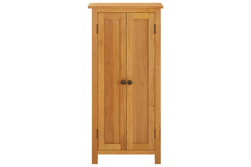Oppbevaringsskap 50x22x110 cm heltre eik - Brun - Oppbevaring - Skap - Oppbevaringsskap - Omkledningsskap
