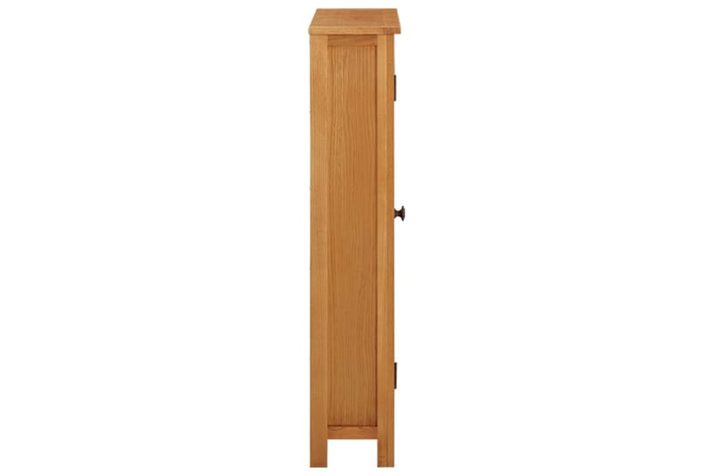 Oppbevaringsskap 50x22x110 cm heltre eik - Brun - Oppbevaring - Skap - Oppbevaringsskap - Omkledningsskap
