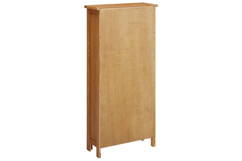 Oppbevaringsskap 50x22x110 cm heltre eik - Brun - Oppbevaring - Skap - Oppbevaringsskap - Omkledningsskap