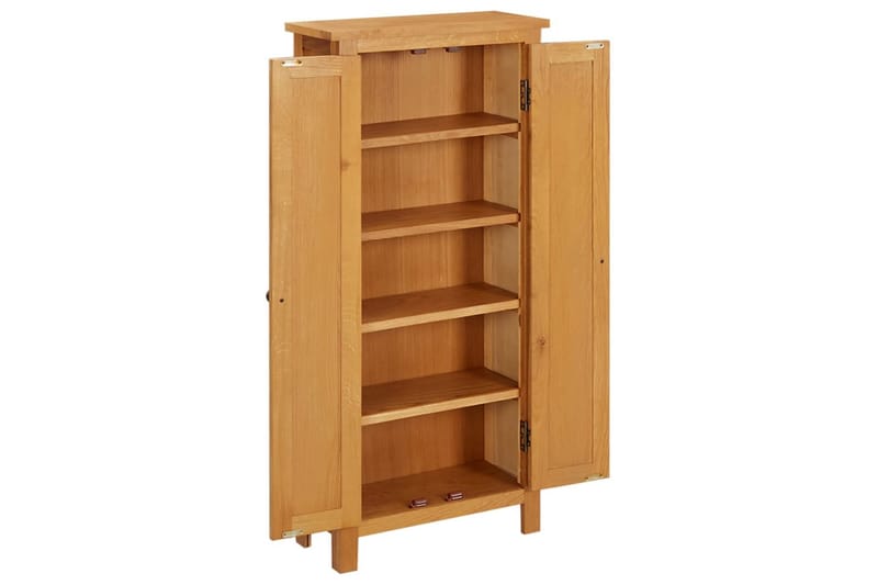 Oppbevaringsskap 50x22x110 cm heltre eik - Brun - Oppbevaring - Skap - Oppbevaringsskap - Omkledningsskap