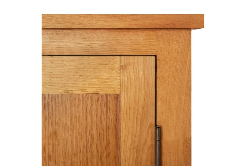 Oppbevaringsskap 50x22x110 cm heltre eik - Brun - Oppbevaring - Skap - Oppbevaringsskap - Omkledningsskap