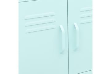 Oppbevaringsskap myntegrønn 60x35x49 cm stål - Blå - Oppbevaring - Skap - Oppbevaringsskap - Omkledningsskap