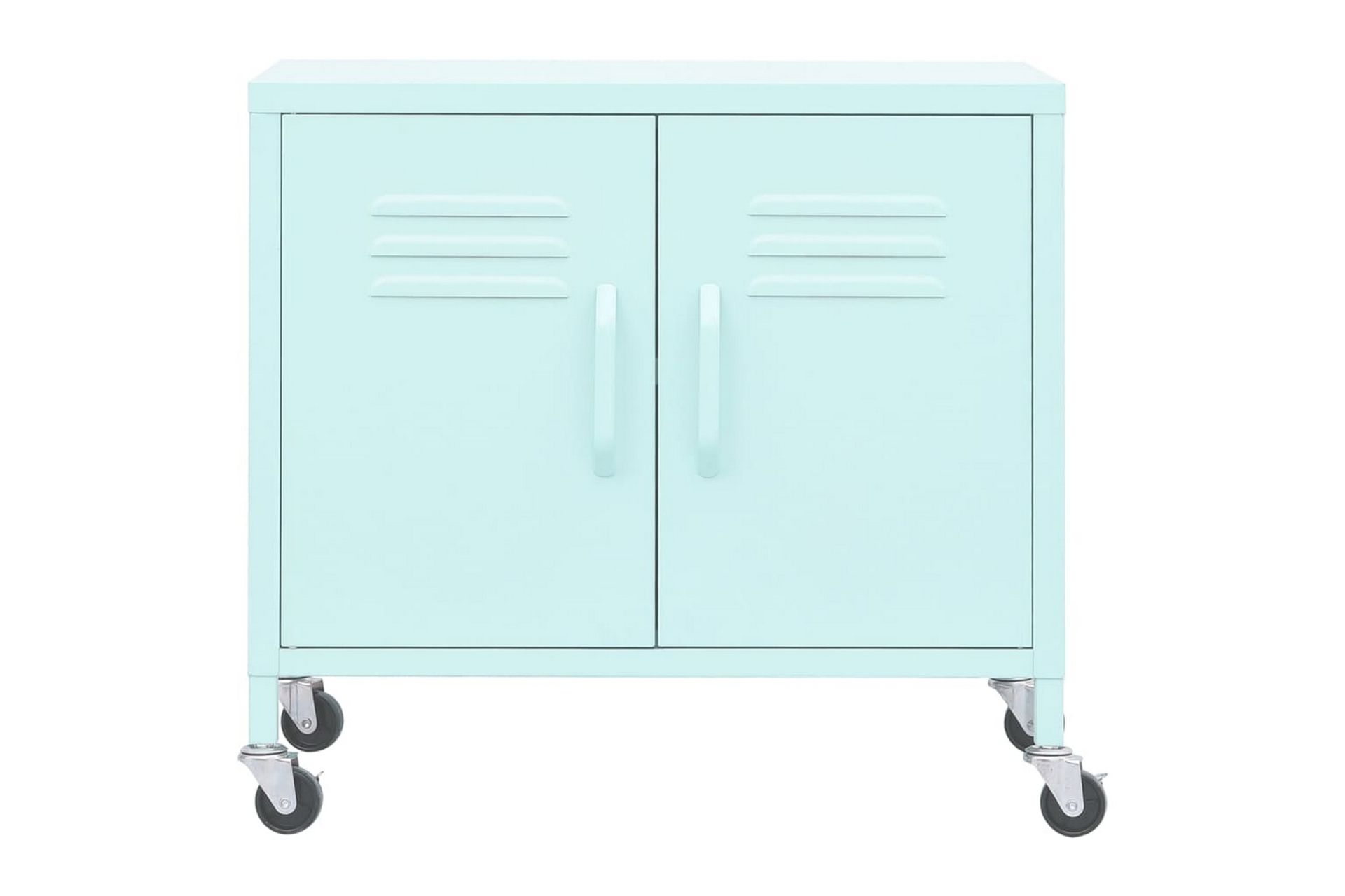 Oppbevaringsskap myntegrønn 60x35x49 cm stål - Blå - Oppbevaring - Skap - Oppbevaringsskap - Omkledningsskap