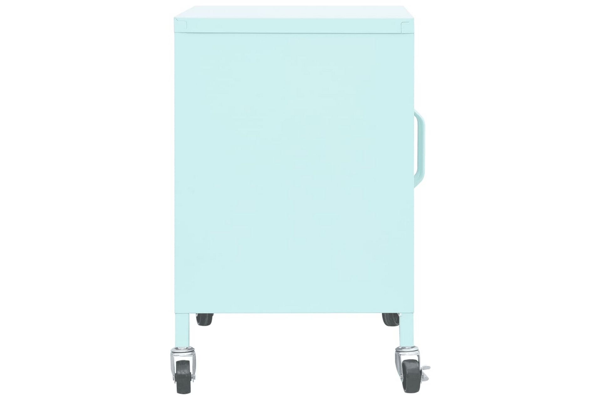Oppbevaringsskap myntegrønn 60x35x49 cm stål - Blå - Oppbevaring - Skap - Oppbevaringsskap - Omkledningsskap