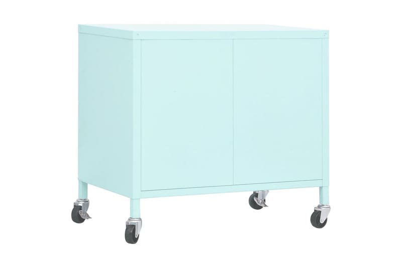 Oppbevaringsskap myntegrønn 60x35x49 cm stål - Blå - Oppbevaring - Skap - Oppbevaringsskap - Omkledningsskap