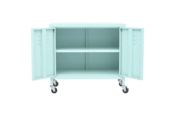 Oppbevaringsskap myntegrønn 60x35x49 cm stål - Blå - Oppbevaring - Skap - Oppbevaringsskap - Omkledningsskap