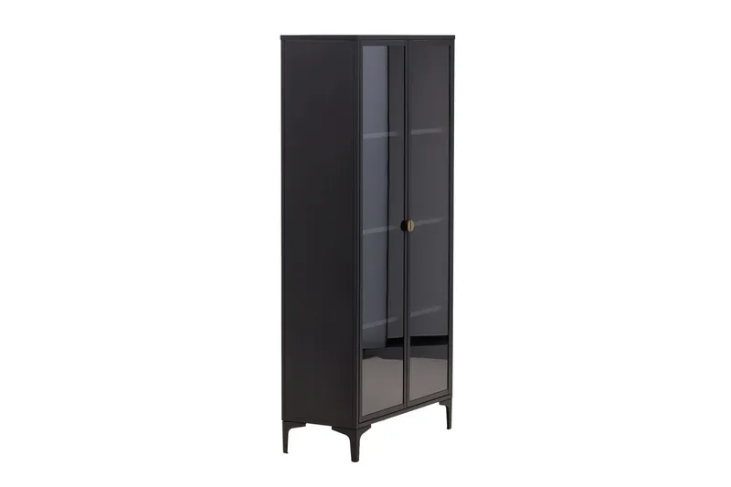 Piring Skapkommode 90x40x190 cm, Sort