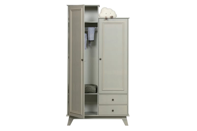 Portsea Oppbevaringsskap 98x190 cm - Offwhite - Oppbevaring - Skap - Oppbevaringsskap