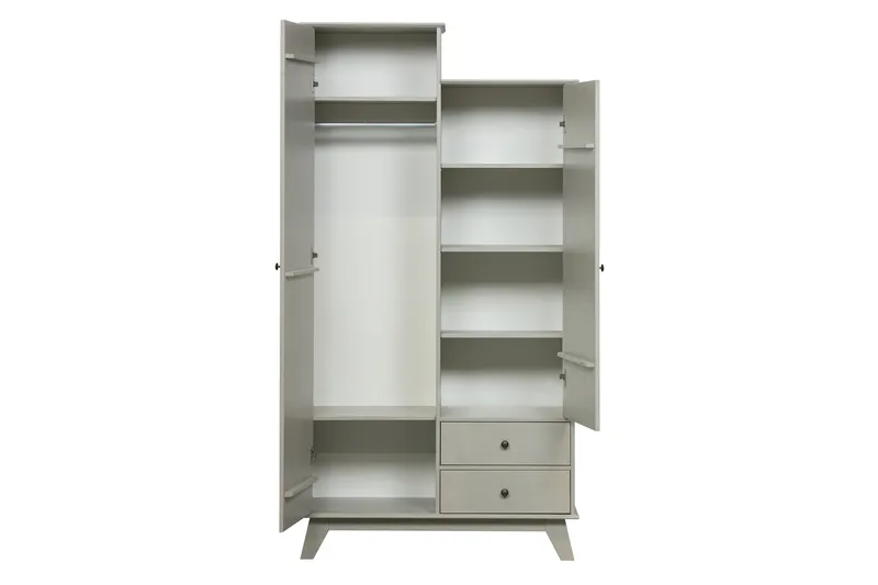 Portsea Oppbevaringsskap 98x190 cm - Offwhite - Oppbevaring - Skap - Oppbevaringsskap