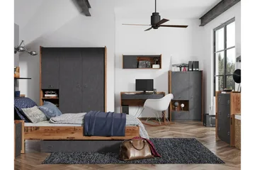Rathmore Highboard - Grå - Oppbevaring - Skap - Oppbevaringsskap