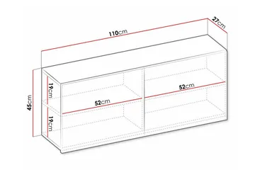 Rathmore highboard - Oppbevaring - Skap - Oppbevaringsskap