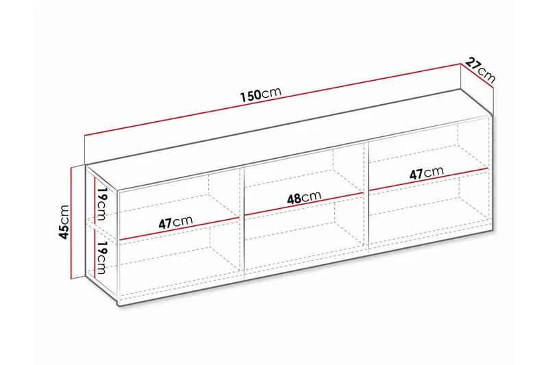Rathmore highboard - Oppbevaring - Skap - Oppbevaringsskap