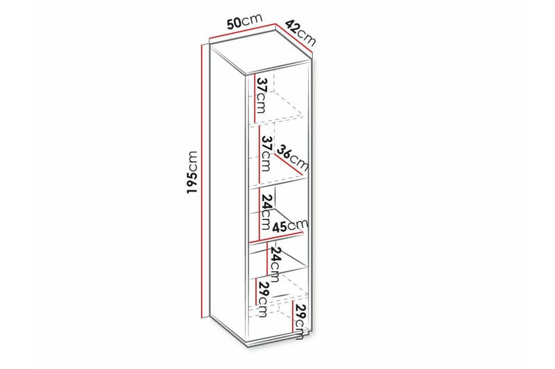 Rathmore highboard - Oppbevaring - Skap - Oppbevaringsskap