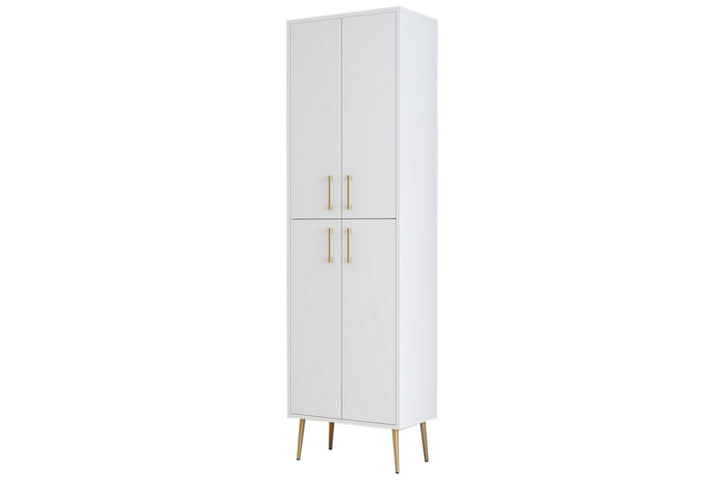 Retzow Highboard - Gull/Hvit - Oppbevaringsskap