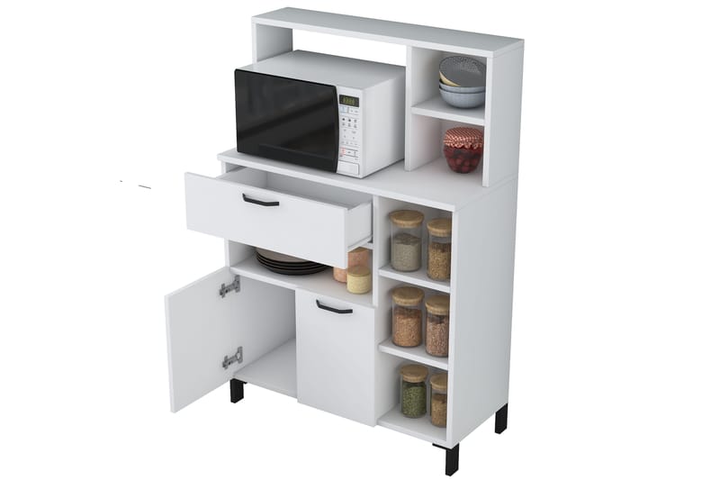 Rinorea Oppbevaringsskap 90x133,8 cm - Hvit - Oppbevaring - Skap - Oppbevaringsskap