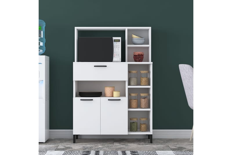 Rinorea Oppbevaringsskap 90x133,8 cm - Hvit - Oppbevaring - Skap - Oppbevaringsskap