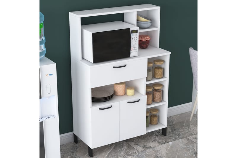 Rinorea Oppbevaringsskap 90x133,8 cm - Hvit - Oppbevaring - Skap - Oppbevaringsskap
