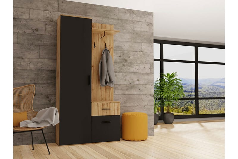 Rosehall Highboard Black - Oppbevaring - Skap - Oppbevaringsskap