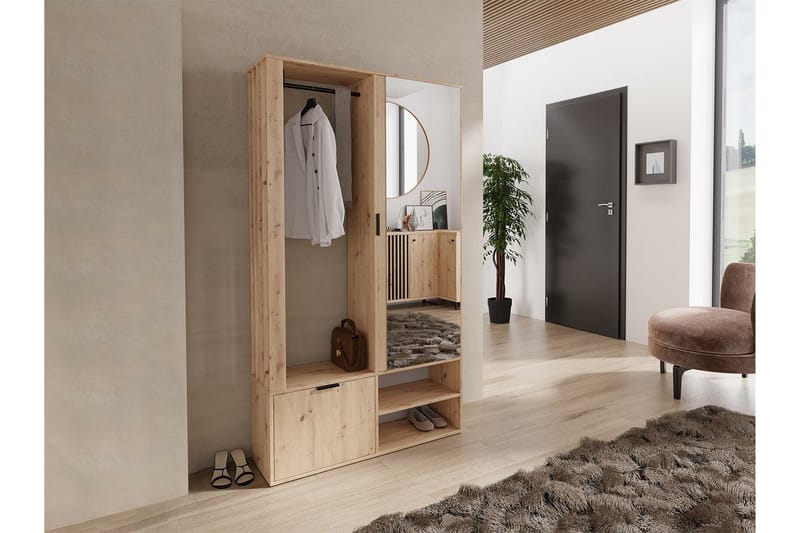 Rosehall Highboard - Brun - Oppbevaring - Skap - Oppbevaringsskap