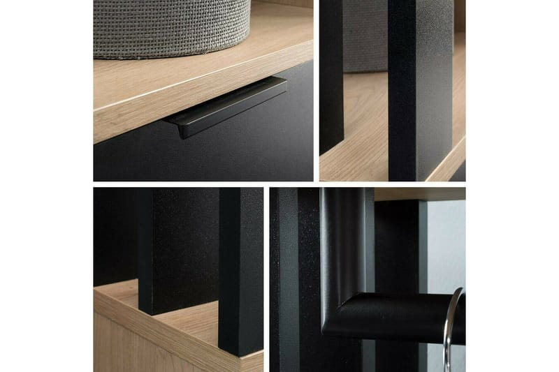 Rosehall Highboard NO_BRAND Black - Oppbevaring - Skap - Oppbevaringsskap
