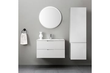 Sideskap Bathlife Euphoria Hvit - MDF - Oppbevaring - Skap - Oppbevaringsskap