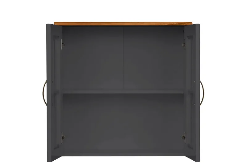 Alby Medisinskap 60x60x25 cm - Grå - Oppbevaring - Skap - Oppbevaringsskap - Sikkerhetsskap - Medisinskap