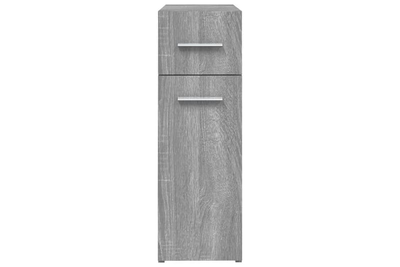 beBasic Apotekskap grå sonoma 20x45,5x60 cm konstruert tre - GrÃ¥ - Oppbevaring - Skap - Oppbevaringsskap - Sikkerhetsskap - Medisinskap