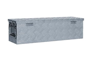 Aluminiumsboks 80,5x22x22 cm sølv - Oppbevaring - Skap - Oppbevaringsskap - Sikkerhetsskap - Deponeringsskap