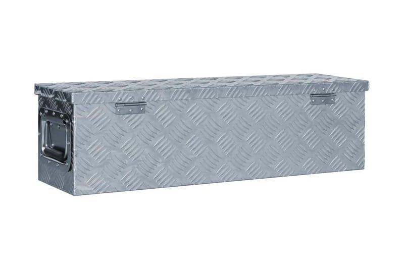 Aluminiumsboks 80,5x22x22 cm sølv - Oppbevaring - Skap - Oppbevaringsskap - Sikkerhetsskap - Deponeringsskap