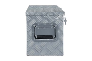Aluminiumsboks 80,5x22x22 cm sølv - Oppbevaring - Skap - Oppbevaringsskap - Sikkerhetsskap - Deponeringsskap