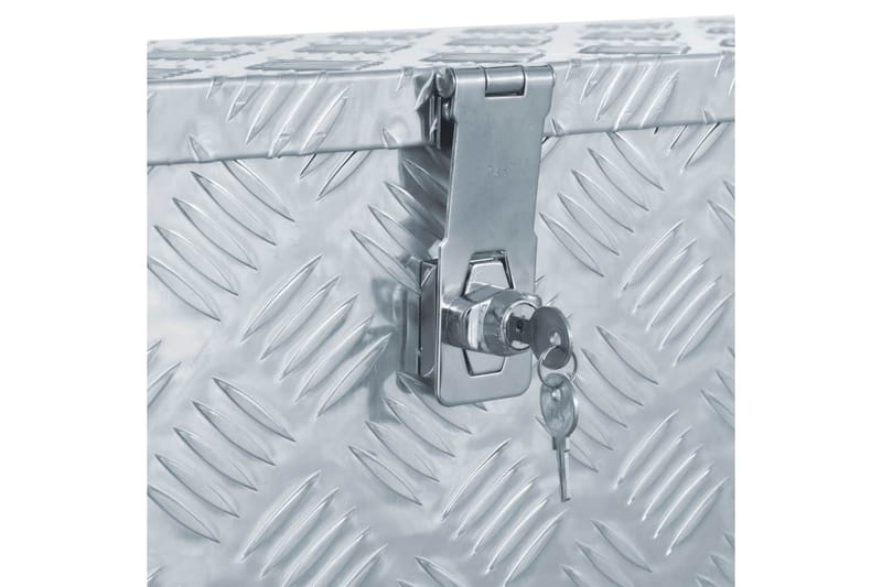 Aluminiumsboks 80,5x22x22 cm sølv - Oppbevaring - Skap - Oppbevaringsskap - Sikkerhetsskap - Deponeringsskap