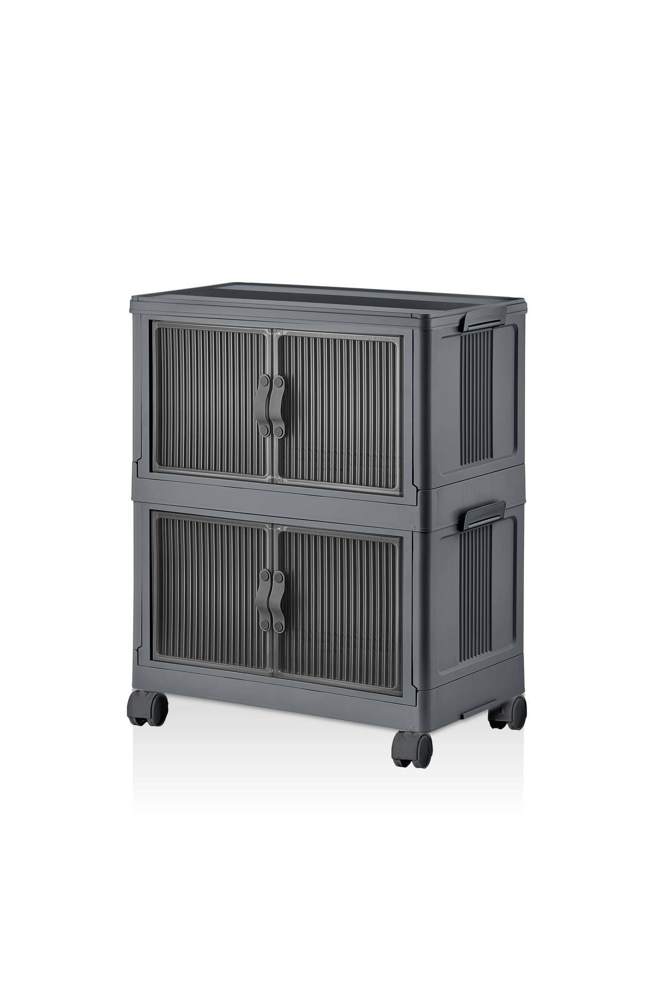 Flerbruks skap Hanah Home Lavine 67 (32 x 67 x 56 cm) Antrasitt - Antrasitt