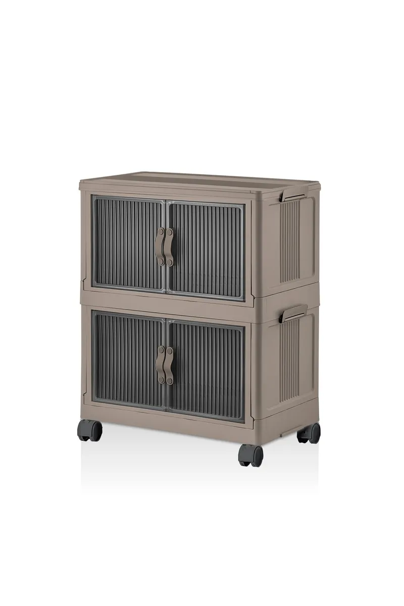 Flerbruks skap Hanah Home Lavine 67 (32 x 67 x 56 cm) Lyseblå, undefined