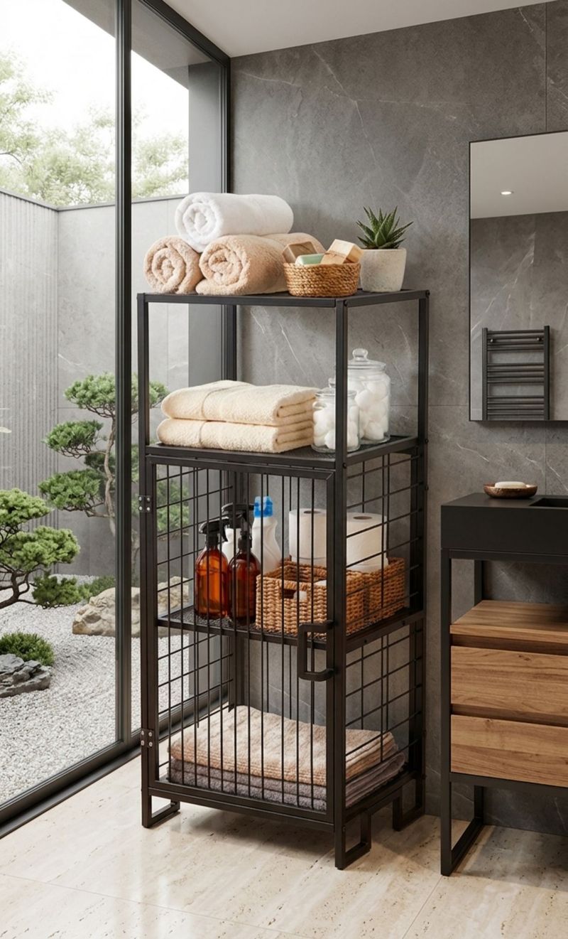 Multi Purpose Cabinet Hanah Home - Oppbevaring - Skap - Oppbevaringsskap - Sikkerhetsskap - Medisinskap