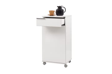 Skap 50x100 cm - Hvit - Oppbevaring - Oppbevaringsmøbler - Kommode - Skuffeseksjon