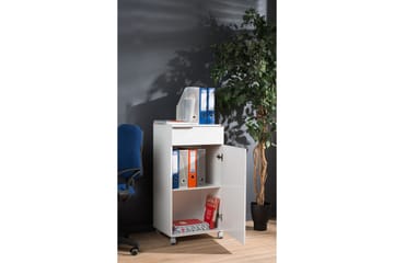 Skap 50x100 cm - Hvit - Oppbevaring - Oppbevaringsmøbler - Kommode - Skuffeseksjon