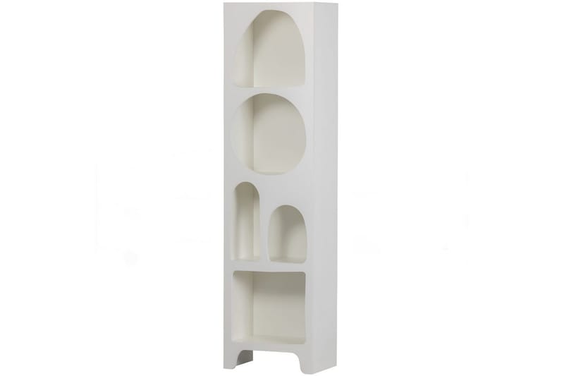 Small Bokhylle 47,5 cm i Malt Tre, Hvit