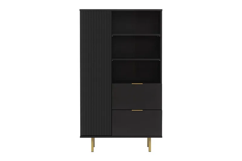 Staffin Highboard - Svart - Oppbevaring - Skap - Oppbevaringsskap