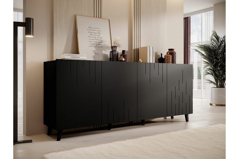 Strontian Highboard Scandinavian Choice Black - Oppbevaring - Skap - Oppbevaringsskap