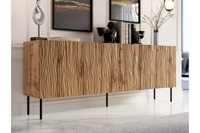 Strontian Highboard Scandinavian Choice Black - Oppbevaring - Skap - Oppbevaringsskap