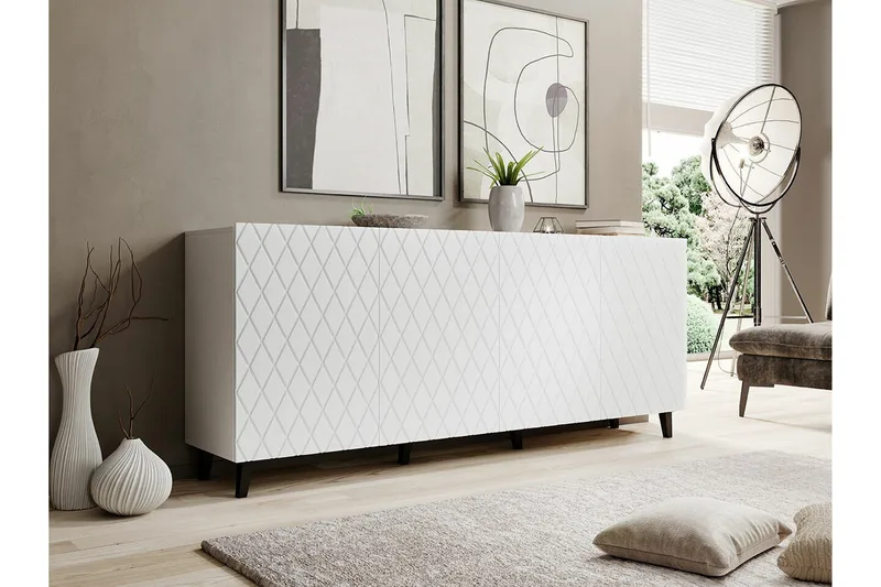 Strontian Highboard Scandinavian Choice White - Oppbevaring - Skap - Oppbevaringsskap