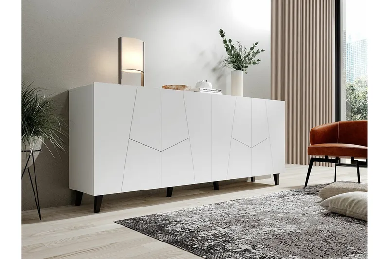 Strontian Highboard Scandinavian Choice White - Oppbevaring - Skap - Oppbevaringsskap