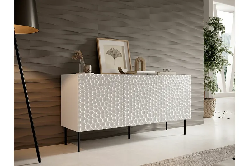 Strontian Highboard Scandinavian Choice White - Oppbevaring - Skap - Oppbevaringsskap