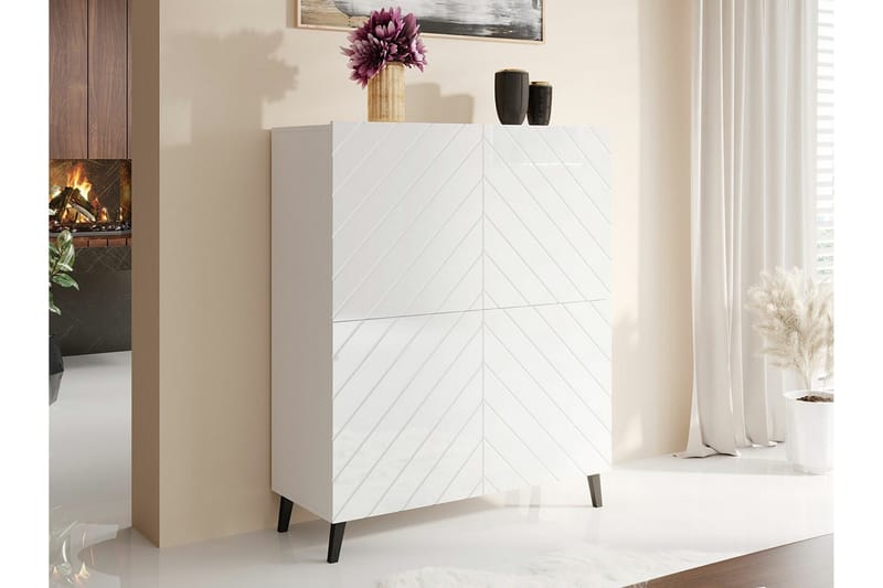 Strontian Highboard Scandinavian Choice White - Oppbevaring - Skap - Oppbevaringsskap