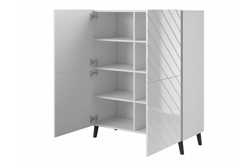 Strontian Highboard Scandinavian Choice White - Oppbevaring - Skap - Oppbevaringsskap
