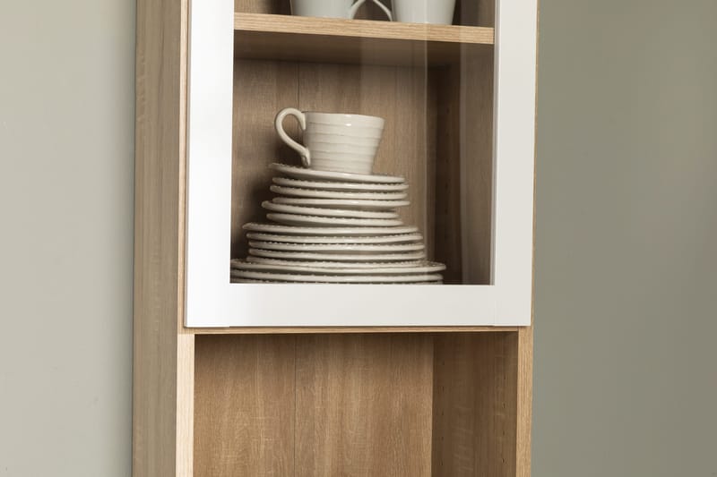 Trysil Skap 41 cm - Eik/Hvit - Oppbevaring - Skap - Oppbevaringsskap