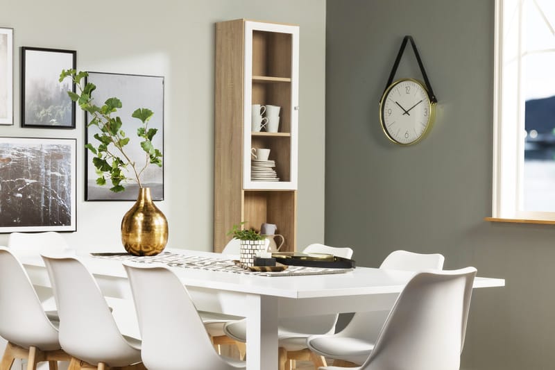 Trysil Skap 41 cm - Eik/Hvit - Oppbevaring - Skap - Oppbevaringsskap