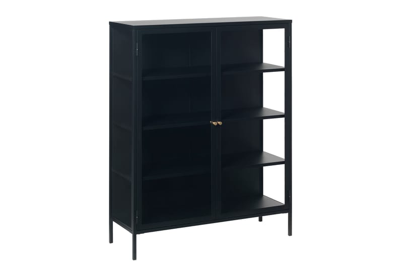 Umbri Highboard 110x140 cm - Svart - Oppbevaring - Skap - Oppbevaringsskap