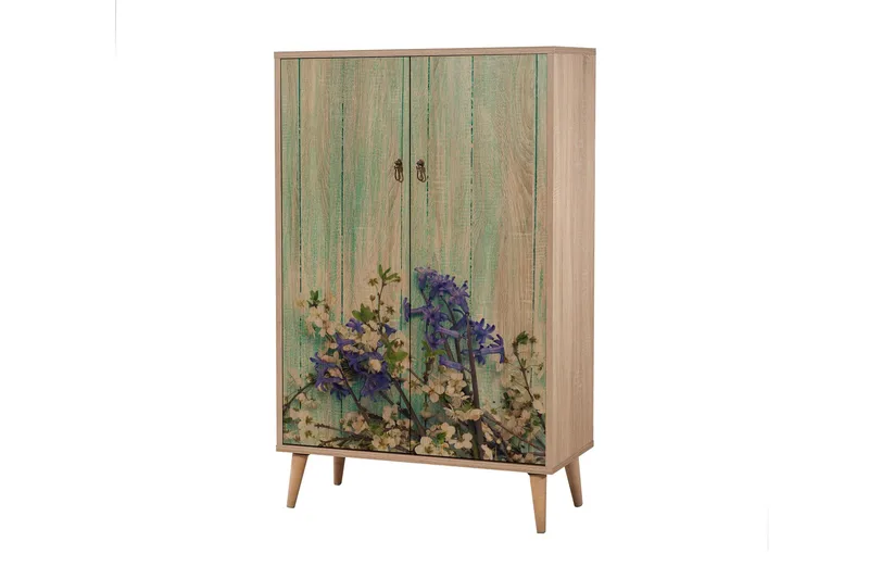 Vellavie Skap 80 cm Kirsebærblomst - Mönstrad - Oppbevaring - Skap - Oppbevaringsskap