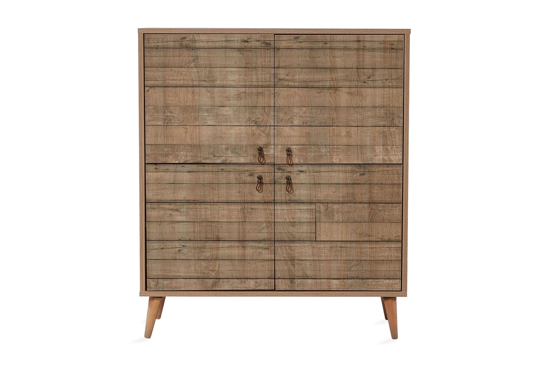 Vellavie Skap 95 cm Trepanel - Brun